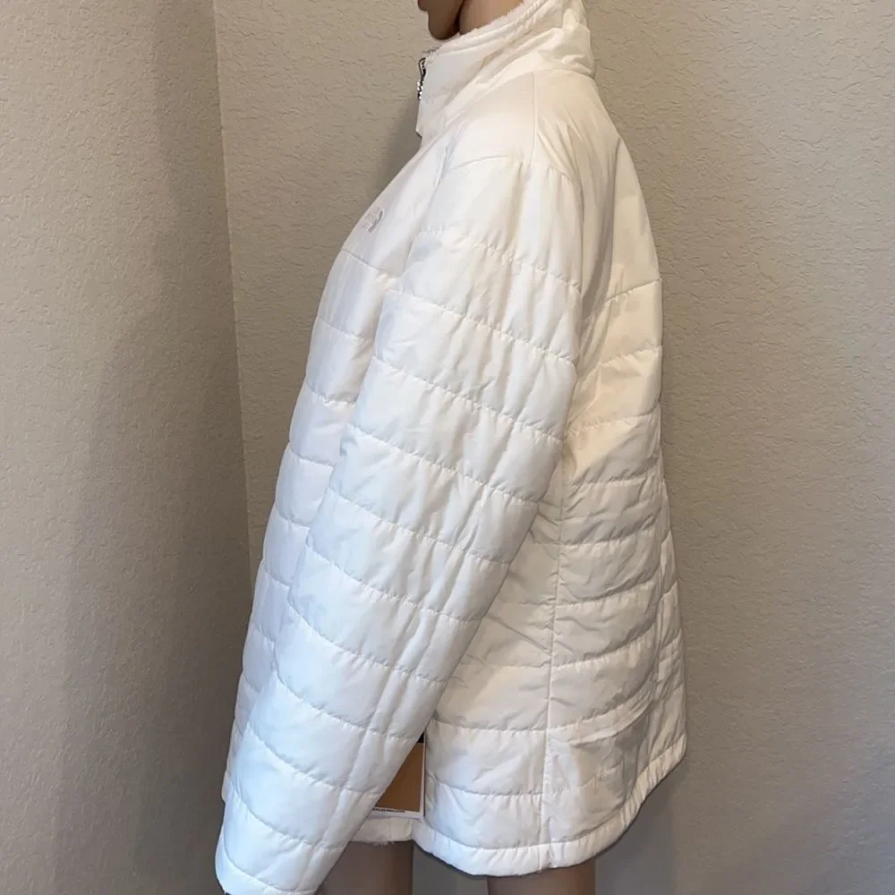 NorthFace Gardenia White Reversible Jacket-NWT - Picture 3 of 15